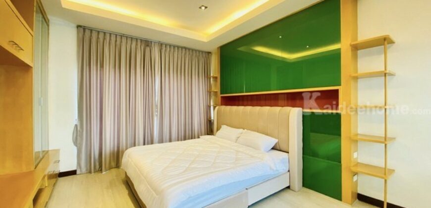 รหัสC6836 ให้เช่าบ้านเดี่ยว 2ชั้น มีสระว่ายน้ำส่วนตัว หมู่บ้านโนเบิลทารา พัฒนาการ ใกล้ Airport Link สถานีหัวหมาก