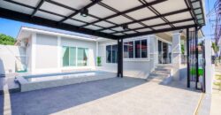 บ้านเดี่ยวสไตล์โมเดิร์นลักชูรี่ พร้อมสระว่ายน้ำส่วนตัว บางละมุง ชลบุรี