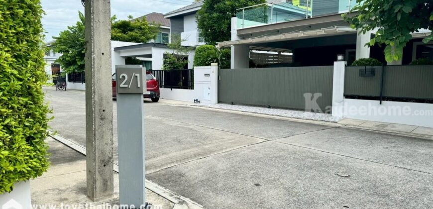 ขายบ้านเดี่ยว 2 ชั้น หมู่บ้านชัยพฤกษ์ พุทธมณฑลสาย5 ถนนพุทธมณฑลสาย5 พื้นที่ 58.3 ตรว.ราคาถูกสุดในโครงการ ใกล้เซ็นทรัล ศาลายา