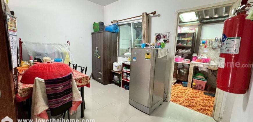 ขายทาวน์เฮ้าส์ 2 ชั้น หมู่บ้านพฤกษา127 เศรษฐกิจ-พระราม2 ถนนพระราม2 ซอยหุบสังกะสี พื้นที่ 17.4 ตรว. ใกล้เซ็นทรัลมหาชัย