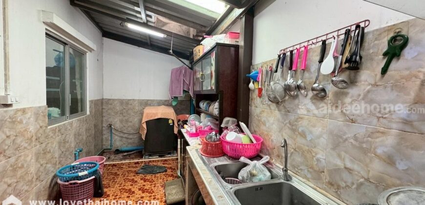 ขายทาวน์เฮ้าส์ 2 ชั้น หมู่บ้านพฤกษา127 เศรษฐกิจ-พระราม2 ถนนพระราม2 ซอยหุบสังกะสี พื้นที่ 17.4 ตรว. ใกล้เซ็นทรัลมหาชัย