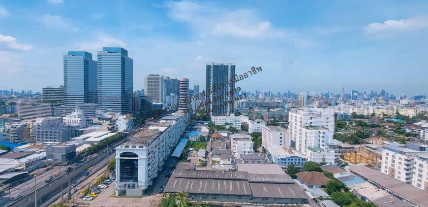 ขายขาดทุน! ถูกกว่าราคาตลาดเป็นล้าน! คอนโด Centric รัชดา-สุทธิสาร | ห้องใหญ่ 41.67 ตร.ม. ติด MRT สุทธิสาร เพียง 100 เมตร