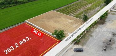 ขายที่ดิน บางบัวทอง จ.นนทบุรี เนื้อที่ 263 ตรว. พร้อมถมดินให้ ซอยวัดพูนพิมลราช โทร 088-8998965