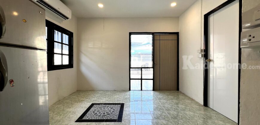 ขายบ้านรามคำแหง 148 บ้านริมสวน รีโนเวทใหม่ ใกล้ถนนรามคำแหง 600 เมตร บ้านชั้นเดียว ขนาด 32 ตารางวา