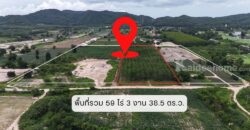 ที่ดินราคาดี นิคมพัฒนา ระยอง ที่สวยบรรยากาศเงียบสงบ 59-3-38.5 ไร่
