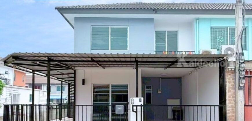 ขาย!! ทาวน์โฮม 2 ชั้น หลังมุม (ขนาด 23.3 ตร.ว.) บ้านพฤกษา96/1 รังสิต-คลองหลวง คลองสอง ปทุมธานี