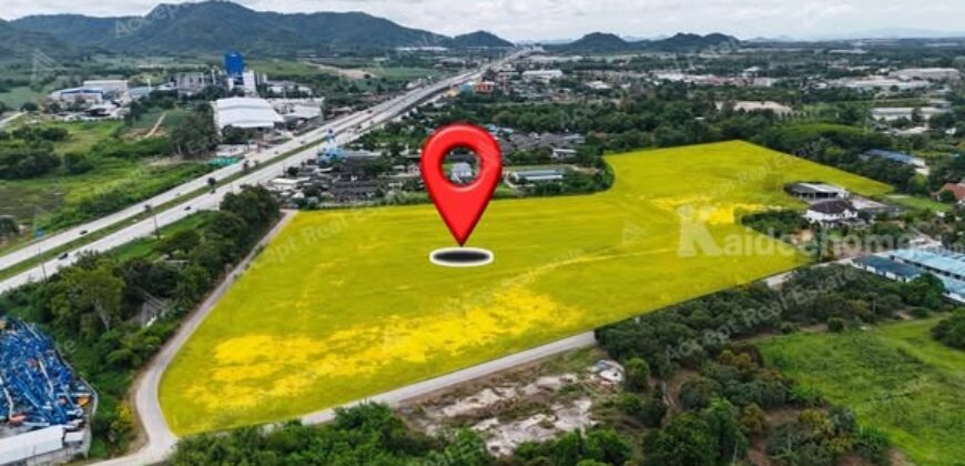 ที่ดินทำเลทองใกล้ถนนสาย36 นิคมพัฒนา ระยอง 41-3-2.1 ไร่