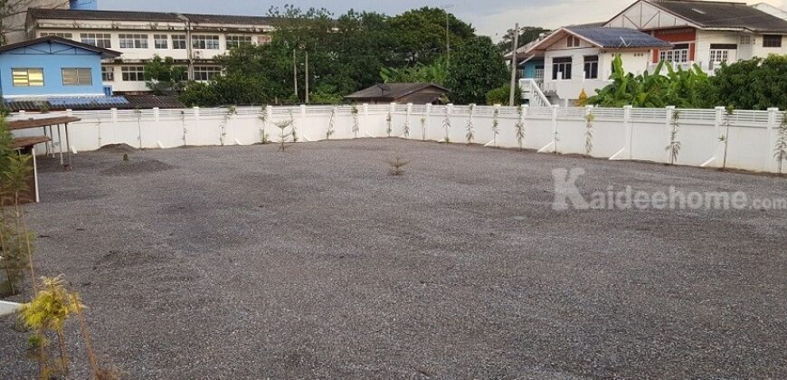 ขายที่ดินกลางเมือง 3 งาน 57 ตรว. พร้อมรั้วคอนกรีต อ.ท่าเรือ จ.อยุธยา