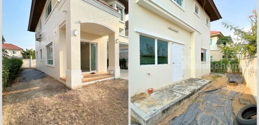 บ้านเดี่ยว ชวนชื่น กรีนบาวด์ กรุงเทพ-ปทุมธานี เมืองปทุมธานี (ขนาด 63 ตร.ว.) ตั้งอยู่ภายในโครงการ Flora Ville Golf & Country Club สนามกอล์ฟระดับ Exclusive