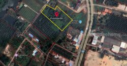 ขายที่ดิน 7 ไร่ ผังเมืองสีชมพู เมืองชุมพร ใกล้ถนนเพชรเกษม ทำเลทองพัฒนาได้ทันที