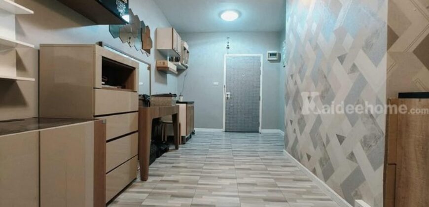 ขายคอนโด A-Space Asoke-Ratchada แบบ 1 ห้องนอน / 35 ตร.ม. / ชั้น 12A / ตึก FG / วิวสวน