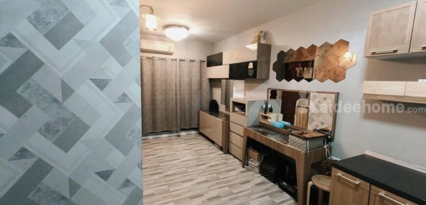 ขายคอนโด A-Space Asoke-Ratchada แบบ 1 ห้องนอน / 35 ตร.ม. / ชั้น 12A / ตึก FG / วิวสวน