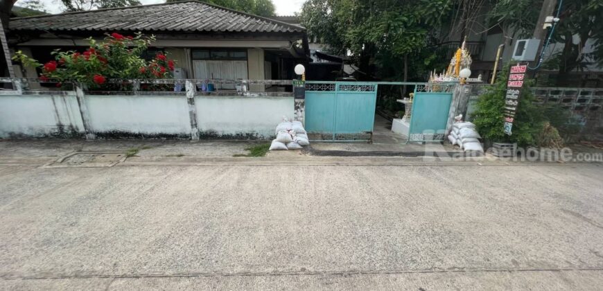 ขายที่ดินบ้านเดี่ยวปุณณวิถี วชิรธรรมสาธิต สุขุมวิท101/1 ที่ดินพร้อมบ้านเก่า 142 ตร.ว วชิรธรรมสาธิต38 ถนนหน้าที่กว้างมาก ใกล้รถไฟฟ้าBTSปุณณวิถี อุดมสุข ศรีนครินทร์ บางนา แปลงสวยมาก ขายถูก 087-9074045