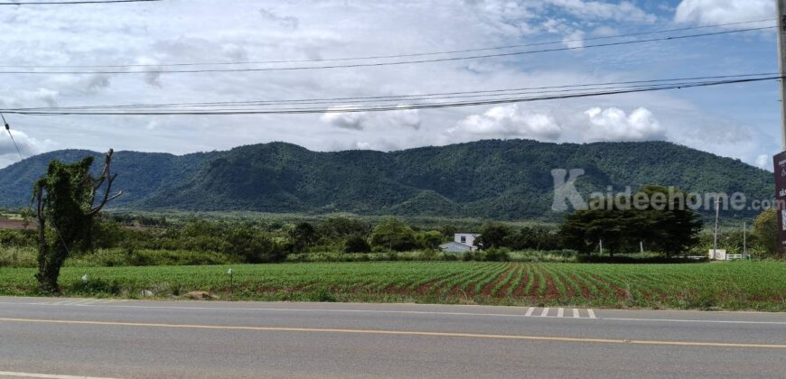 ขายที่ดินเขาใหญ่ ติดถนน3052 หมูสี ปากช่อง ที่ดิน 4 ไร่ติดถนนใหญ่ ใกล้ธนะรัชต์ ทางไปทอสคานา โป่งตาลอง ใกล้คีรีมายา วิวอุทยานเขาใหญ่สวยมาก ใกล้ดุสิตดีทู บ้านเลือดไทย 087-9074045