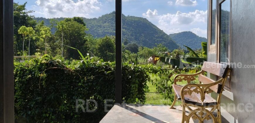 ขายรีสอร์ทกิจการเขาใหญ่ ปากช่อง ที่ดินพร้อมสิ่งปลูกสร้าง ต้นไม้ใหญ่ร่มรื่น 446 ตร.ว ถนนธนะรัชต์ ท่าช้าง หมูสี ที่ติดเขามีพื้นที่นอกโฉนด เหมาะทำรีสอร์ท ร้านอาหาร คาเฟ่ โรงแรม ใกล้น้ำผุด คีรีมายา อุทยาน 0879074045