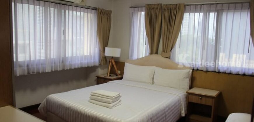 BAAN ARTHIT Service Apartment สุขุมวิท 49 ให้เช่าห้องพักรายวัน-รายเดือน ใกล้ BTS ทองหล่อ, รพ.สมิติเวช พร้อมอยู่!