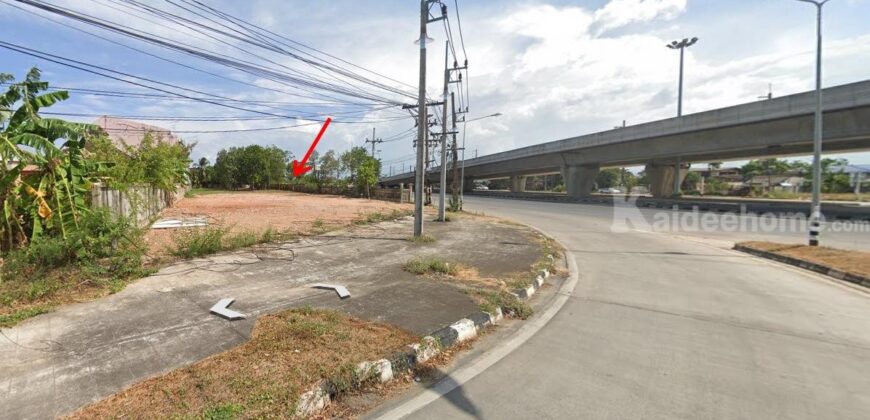 ขายที่ดิน 897 ตรว. ติดสี่แยกควนลัง หาดใหญ่ ทำเลทอง ใกล้สนามบิน