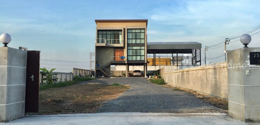 ที่ดินทำเลทอง พร้อมโกดัง ใกล้แหล่งชุมชนเดินทางสะดวก เริ่มต้น 3.1 ลบ