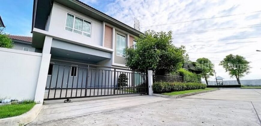 รหัสC6857 ให้เช่าบ้านเดี่ยว 2ชั้น โครงการ ไลฟ์ บางกอก บูเลอวาร์ด รังสิต Life Bangkok Boulevard Rangsit ขนาดใหญ่สุดในโครงการ