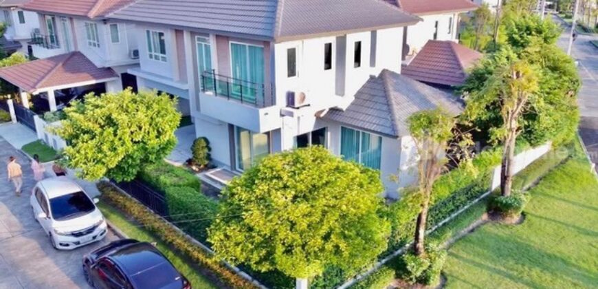 รหัสC6857 ให้เช่าบ้านเดี่ยว 2ชั้น โครงการ ไลฟ์ บางกอก บูเลอวาร์ด รังสิต Life Bangkok Boulevard Rangsit ขนาดใหญ่สุดในโครงการ