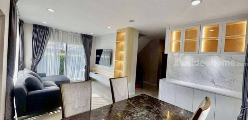 รหัสC6857 ให้เช่าบ้านเดี่ยว 2ชั้น โครงการ ไลฟ์ บางกอก บูเลอวาร์ด รังสิต Life Bangkok Boulevard Rangsit ขนาดใหญ่สุดในโครงการ