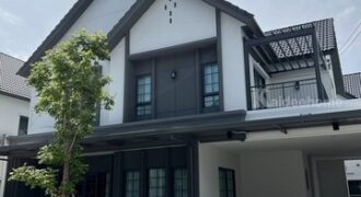 รหัสC6859 ให้เช่าบ้านเดี่ยว 2ชั้น โครงการCentro bangna เซนโทร บางนา Fully furnished พร้อมเครื่องใช้ไฟฟ้า