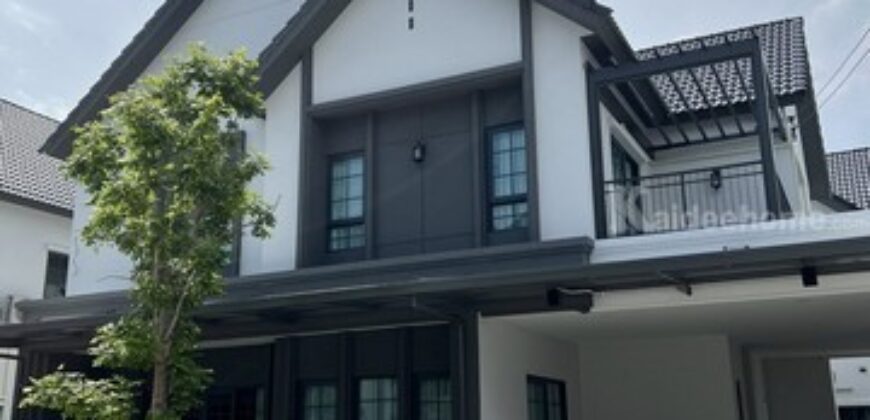 รหัสC6859 ให้เช่าบ้านเดี่ยว 2ชั้น โครงการCentro bangna เซนโทร บางนา Fully furnished พร้อมเครื่องใช้ไฟฟ้า