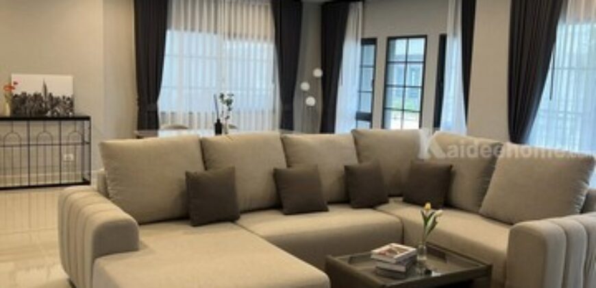 รหัสC6859 ให้เช่าบ้านเดี่ยว 2ชั้น โครงการCentro bangna เซนโทร บางนา Fully furnished พร้อมเครื่องใช้ไฟฟ้า