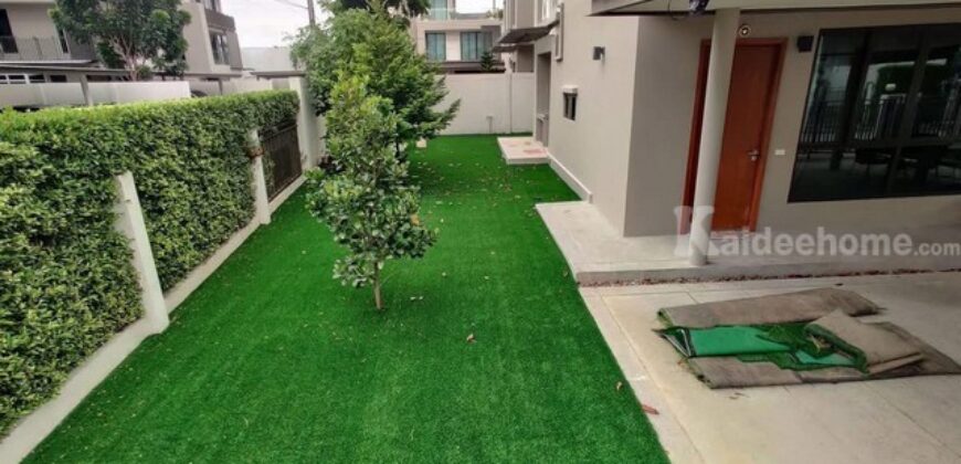 รหัสC6861 ให้เช่า ขาย บ้านเดี่ยว 3ชั้น โครงการAQ ARBOR เฉลิมพระเกียติ ร.9 ซอย48 บ้านสภาพสวยพร้อมอยู่