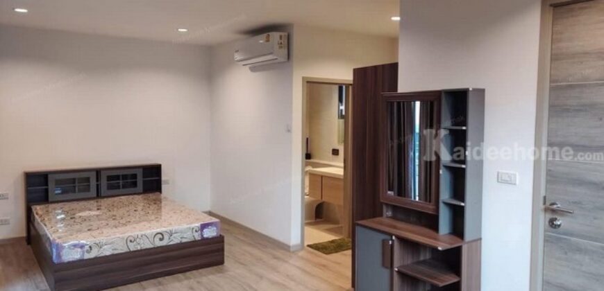 รหัสC6861 ให้เช่า ขาย บ้านเดี่ยว 3ชั้น โครงการAQ ARBOR เฉลิมพระเกียติ ร.9 ซอย48 บ้านสภาพสวยพร้อมอยู่