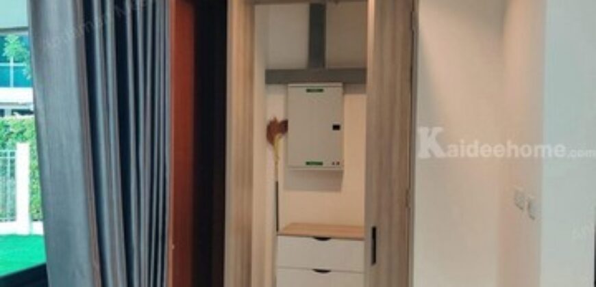 รหัสC6861 ให้เช่า ขาย บ้านเดี่ยว 3ชั้น โครงการAQ ARBOR เฉลิมพระเกียติ ร.9 ซอย48 บ้านสภาพสวยพร้อมอยู่