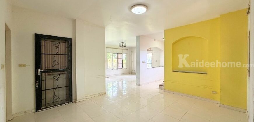 ขาย!! บ้านเดี่ยว มณีรินทร์ เลค & พาร์ค ราชพฤกษ์-ติวานนท์ (หลังริม ขนาด 112 ตร.ว.) หน้าบ้านไม่ชนหลังอื่น ถ.345 เมืองปทุมธานี : Maneerin Lake & Park Ratchapruk – Tiwanon