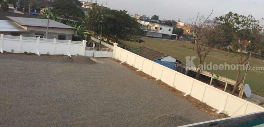 ขายที่ดินกลางเมือง 3 งาน 57 ตรว. พร้อมรั้วคอนกรีต อ.ท่าเรือ จ.อยุธยา