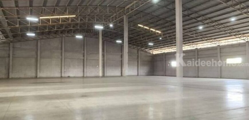 รหัสC6863 ให้เช่าโกดังในเนื้อที่ 9ไร่ 1งาน ขนาด 2,700 ตารางเมตร มี 2 หลังในเนื้อที่เดียวกัน ย่านลำไทร วังน้อย อยุธยา