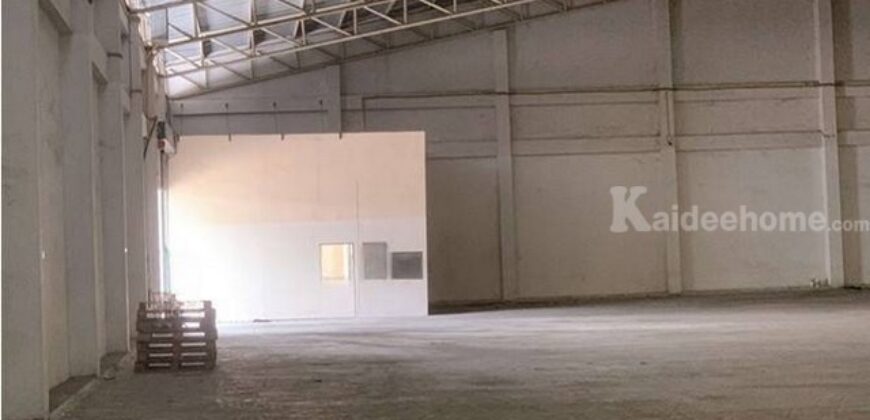 รหัสC6863 ให้เช่าโกดังในเนื้อที่ 9ไร่ 1งาน ขนาด 2,700 ตารางเมตร มี 2 หลังในเนื้อที่เดียวกัน ย่านลำไทร วังน้อย อยุธยา