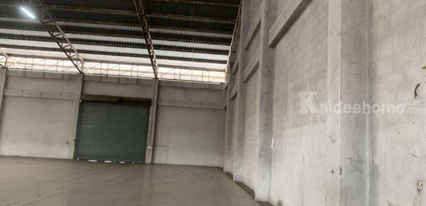 รหัสC6863 ให้เช่าโกดังในเนื้อที่ 9ไร่ 1งาน ขนาด 2,700 ตารางเมตร มี 2 หลังในเนื้อที่เดียวกัน ย่านลำไทร วังน้อย อยุธยา