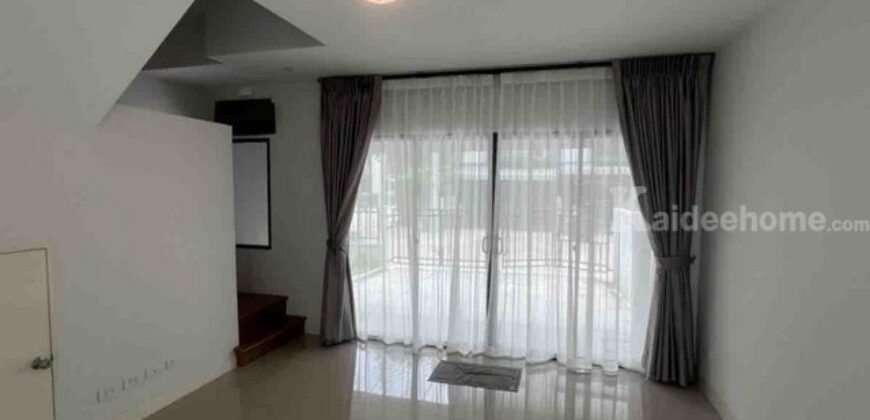 รหัสC6864 ให้เช่า ขายทาวน์โฮม 3ชั้น โครงการบ้านกลางเมือง ราชพฤกษ์ – รัตนาธิเบศร์ บางบัวทอง นนทบุรี