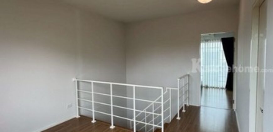 รหัสC6864 ให้เช่า ขายทาวน์โฮม 3ชั้น โครงการบ้านกลางเมือง ราชพฤกษ์ – รัตนาธิเบศร์ บางบัวทอง นนทบุรี