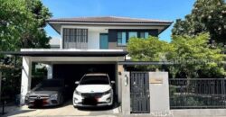 รหัสC6873 ให้เช่าบ้านเดี่ยว 2ชั้น หมู่บ้านมัณฑนา บางนา กม.7 บ้านตกแต่งพร้อมอยู่ Fully furnished