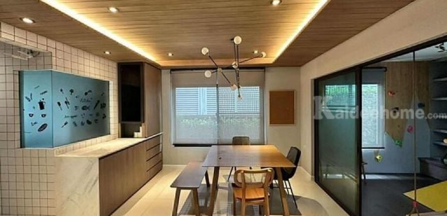 รหัสC6873 ให้เช่าบ้านเดี่ยว 2ชั้น หมู่บ้านมัณฑนา บางนา กม.7 บ้านตกแต่งพร้อมอยู่ Fully furnished