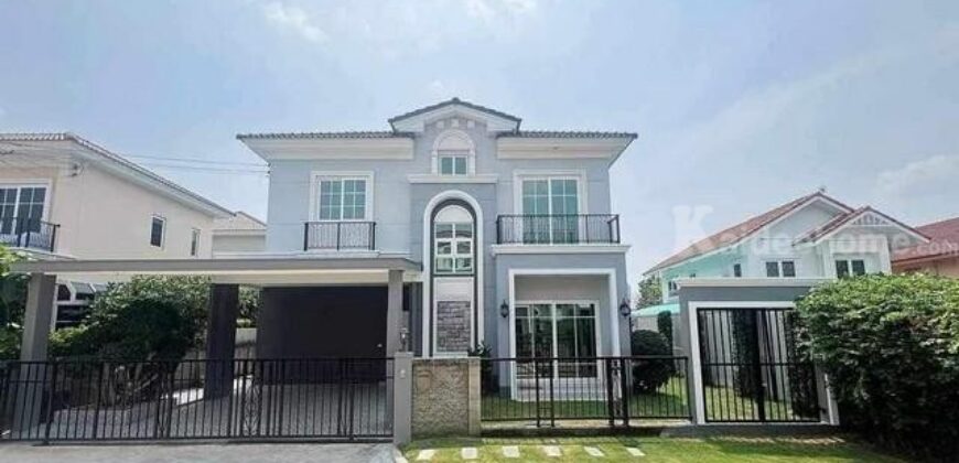 รหัสC6874 ให้เช่าบ้านเดี่ยว 2ชั้น โครงการ​แกรนดิโอ ราม​อินทรา​-วงแหวน​ Grandio Ramintra-Wongwaen