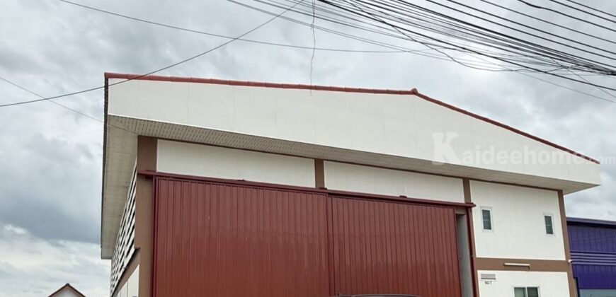 ที่ดินทำเลทอง พร้อมโกดัง ใกล้แหล่งชุมชนเดินทางสะดวก