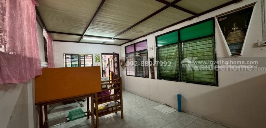 ขายบ้านแฝด ถนนพระราม2 ซอย69 แยก3 หมู่บ้านการเคหะธนบุรี พื้นที่ 34.9 ตรว. บ้านหลังมุม พร้อมอยู่ ใกล้โลตัส พระราม2