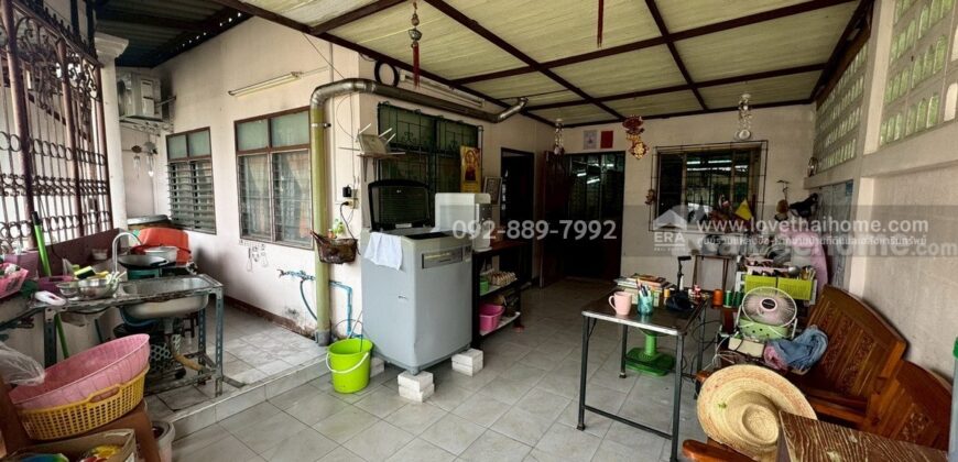 ขายบ้านแฝด ถนนพระราม2 ซอย69 แยก3 หมู่บ้านการเคหะธนบุรี พื้นที่ 34.9 ตรว. บ้านหลังมุม พร้อมอยู่ ใกล้โลตัส พระราม2