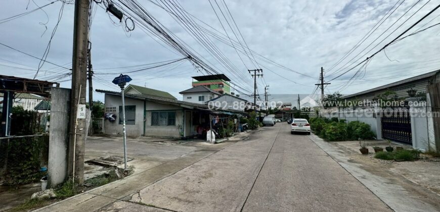 ขายบ้านแฝด ถนนพระราม2 ซอย69 แยก3 หมู่บ้านการเคหะธนบุรี พื้นที่ 34.9 ตรว. บ้านหลังมุม พร้อมอยู่ ใกล้โลตัส พระราม2