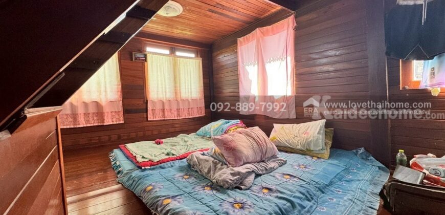 ขายที่ดินพร้อมบ้านทรงไทย ถนนบ้านแพ้ว สมุทรสาคร พื้นที่ 360.6 ตรว. ใกล้บิ๊กซ้ง บ้านแพ้ว