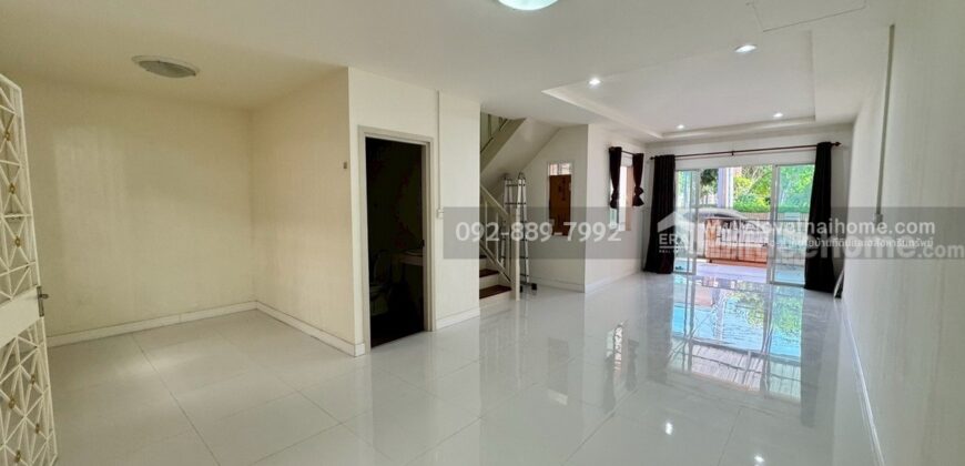 ขายทาวน์เฮ้าส์ 2 ชั้น หมู่บ้านพิศาล โครงการ19 ถนนเทียนทะเล ซอย7 แยก6-5 พื้นที่ 20 ตรว. ราคาถูก อยู่ถนนเมนหน้าโครงการ บ้านสภาพสวย พร้อมอยู่