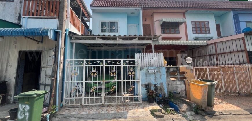 ทาวน์เฮ้าส์ บ้านฟ้าใสวิลล์ นาดี สมุทรสาคร ราคาถูก