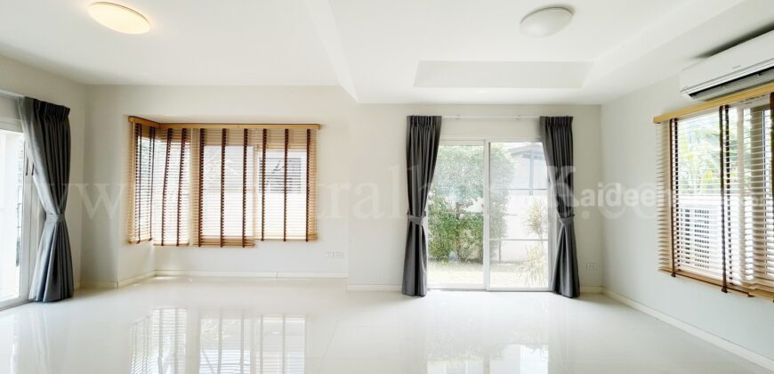 บ้านเดี่ยว ชัยพฤกษ์ ปิ่นเกล้า – กาญจนาภิเษก ซอยกันตนา หลังใหม่ สวยมาก