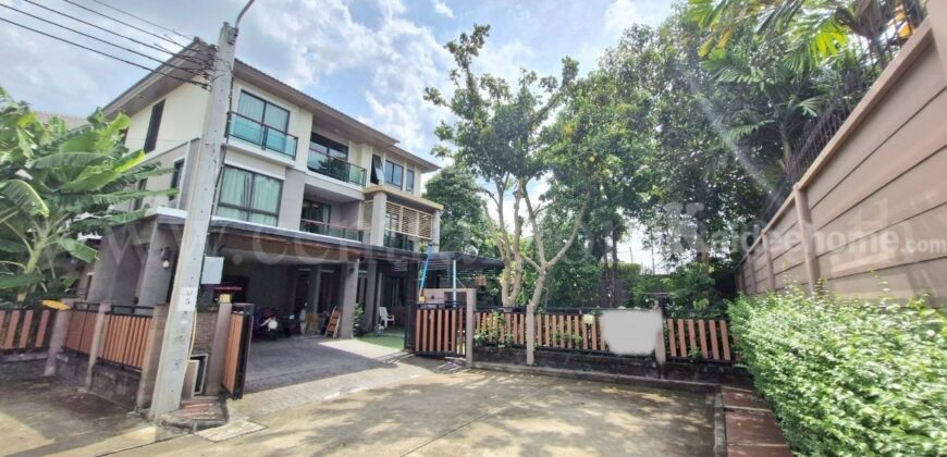 บ้านเดี่ยว 3 ชั้น ภัสสร สรงประภา – ดอนเมือง หลังริม